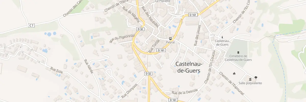 Plan du 11 Rue Toride à Castelnau-de-Guers
