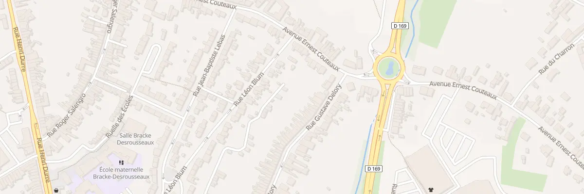 Plan du 195 Rue Gustave Delory à Saint-Amand-les-Eaux