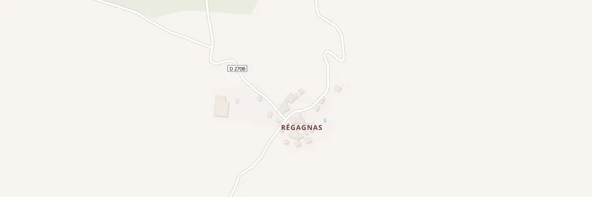 Plan du 5076 Ragagnas à Vissec