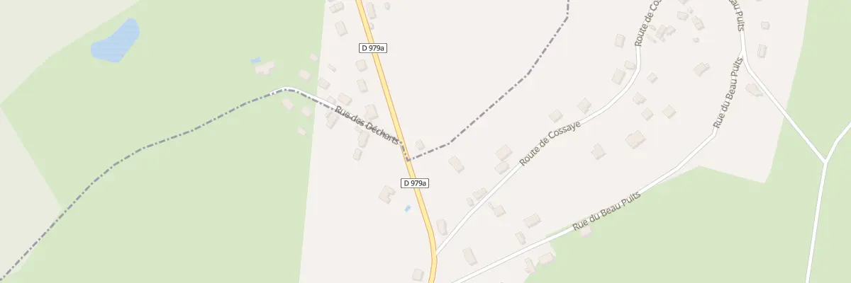 Plan du 30 Rte de Moulins à Saint-Germain-Chassenay