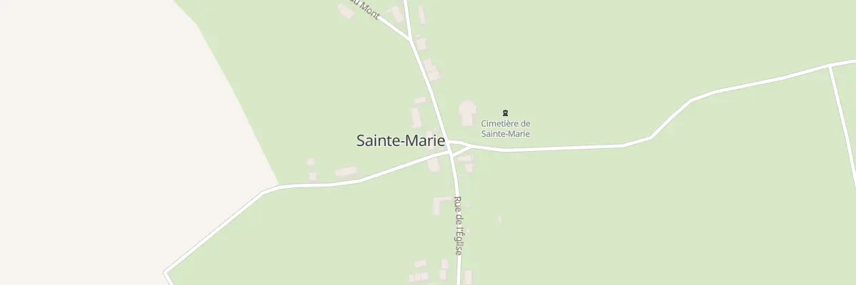 Plan du 6 Rue de l’Eglise à Sainte-Marie