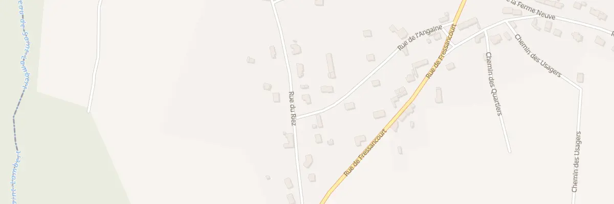 Plan du 10 Rue du Riez à Versigny
