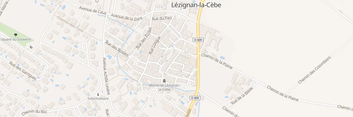 Plan du 6 Rue des Templiers à Cazouls-d’Hérault