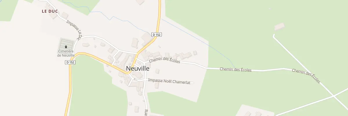 Plan du 5005 Bourg de Neuville à Neuville