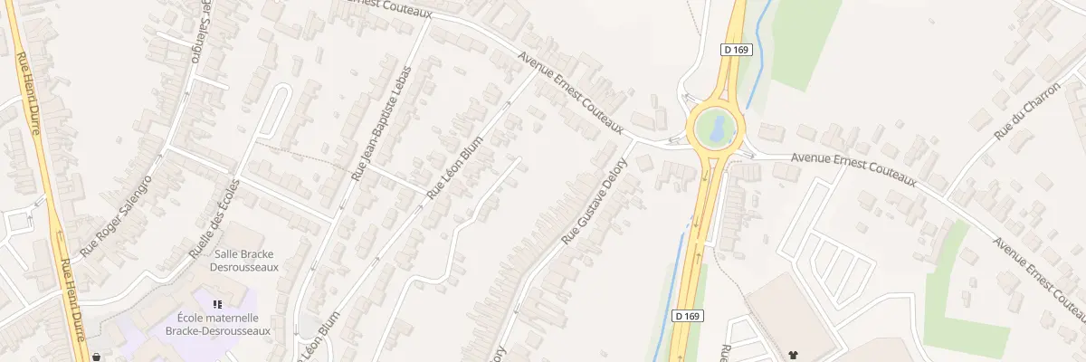 Plan du 197 Rue Gustave Delory à Saint-Amand-les-Eaux