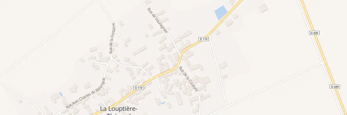 Plan du 64 Le Village à La Louptière-Thénard
