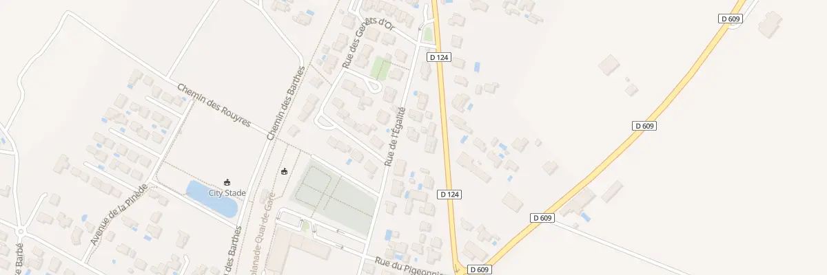 Plan du 6 Rue de l’Egalite à Lézignan-la-Cèbe