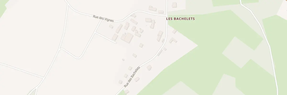 Plan du 20 Rue des Bachelets à Lindry