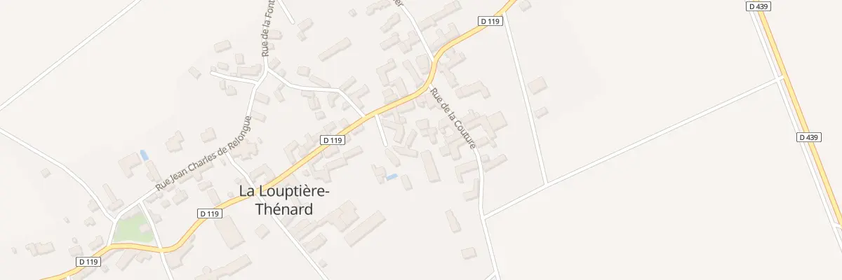 Plan du 38 Le Village à La Louptière-Thénard