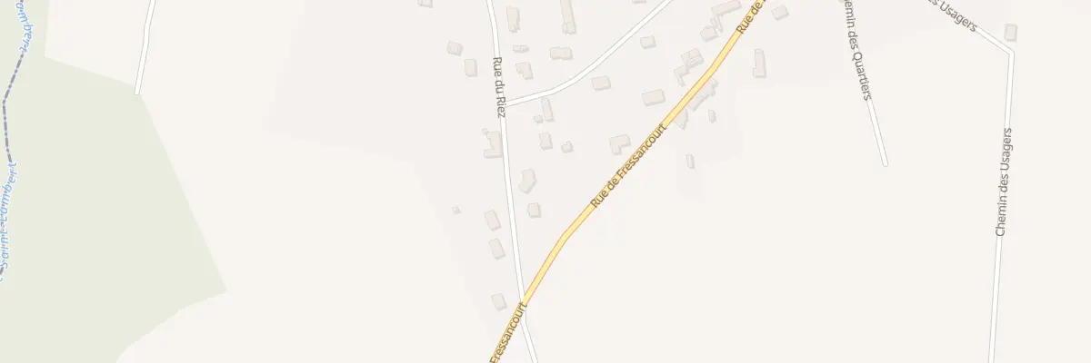 Plan du 6 Rue du Riez à Versigny