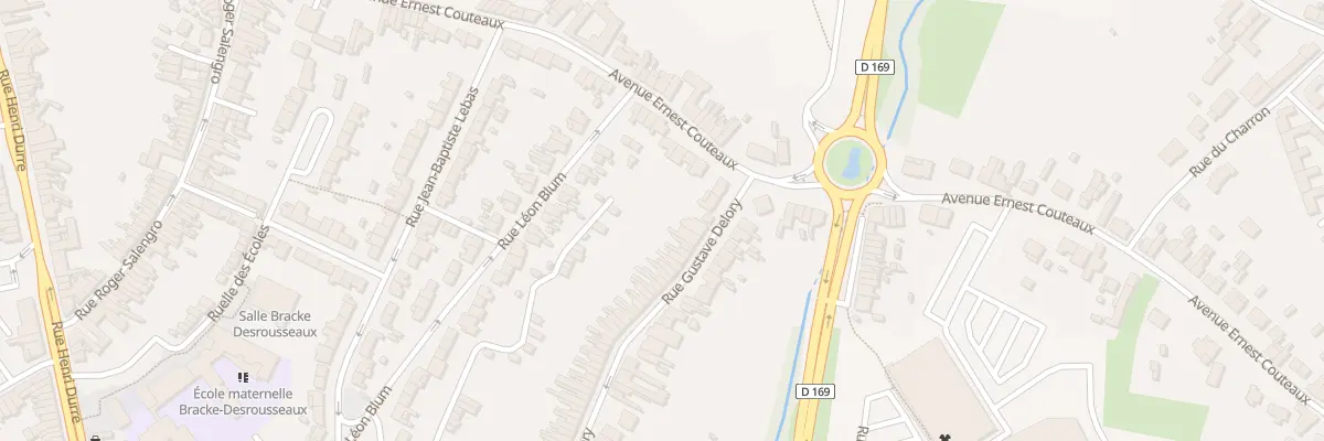 Plan du 201 Rue Gustave Delory à Saint-Amand-les-Eaux