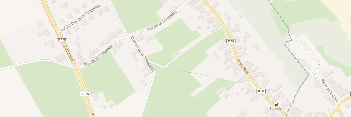 Plan du 49 Sen de la Trinquette à Maulde