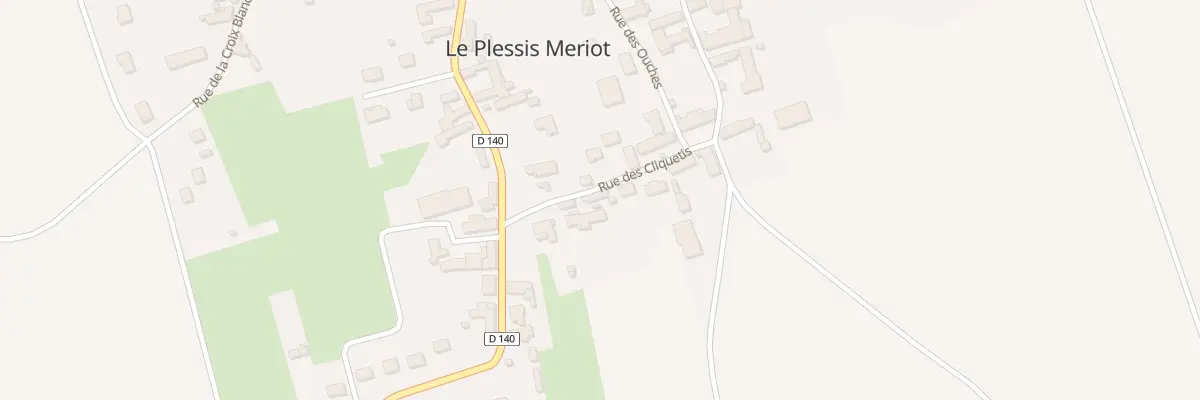 Plan du 6 Rue des Cliquetis au Mériot
