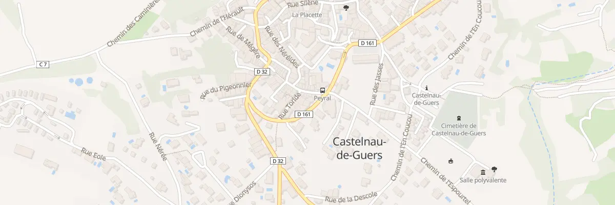 Plan du 11 Vc de la Garenne à Castelnau-de-Guers