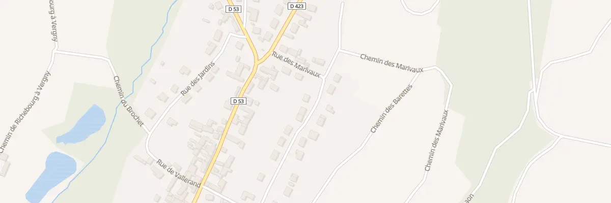 Plan du 5001 Rue des Barettes à Chivres-Val