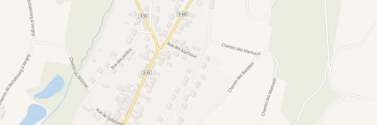 Plan du 2 Rue des Marivaux à Chivres-Val