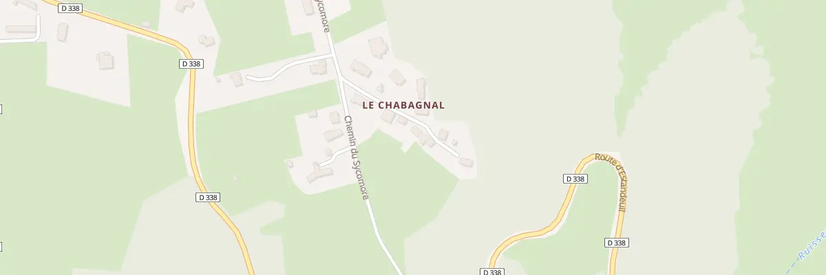 Plan du 5135 Le Chabagnal à Estandeuil