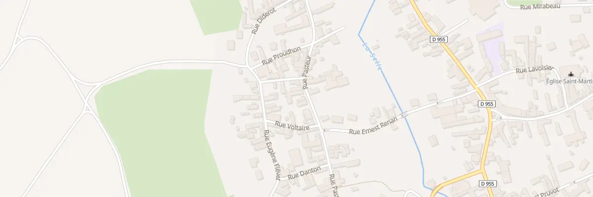 Plan du 39 Rue Pasteur à Saulzoir