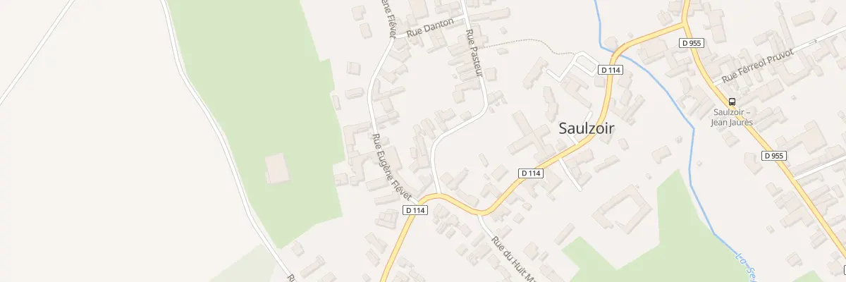 Plan du 3 Rue Pasteur à Saulzoir