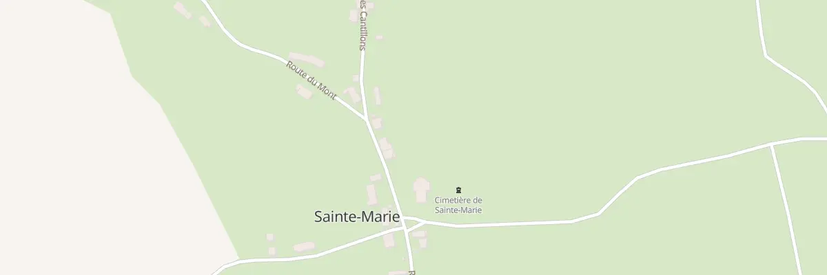 Plan du 5 Rue de l’Eglise à Sainte-Marie