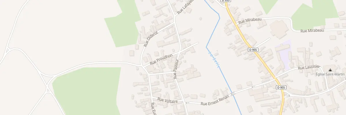 Plan du 45 Rue Pasteur à Saulzoir