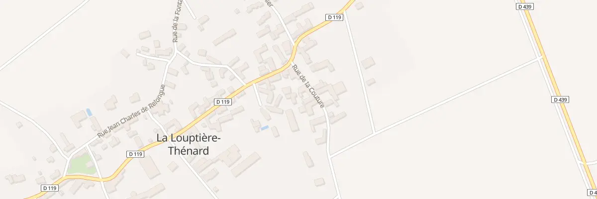 Plan du 4 Rue de la Couture à La Louptière-Thénard