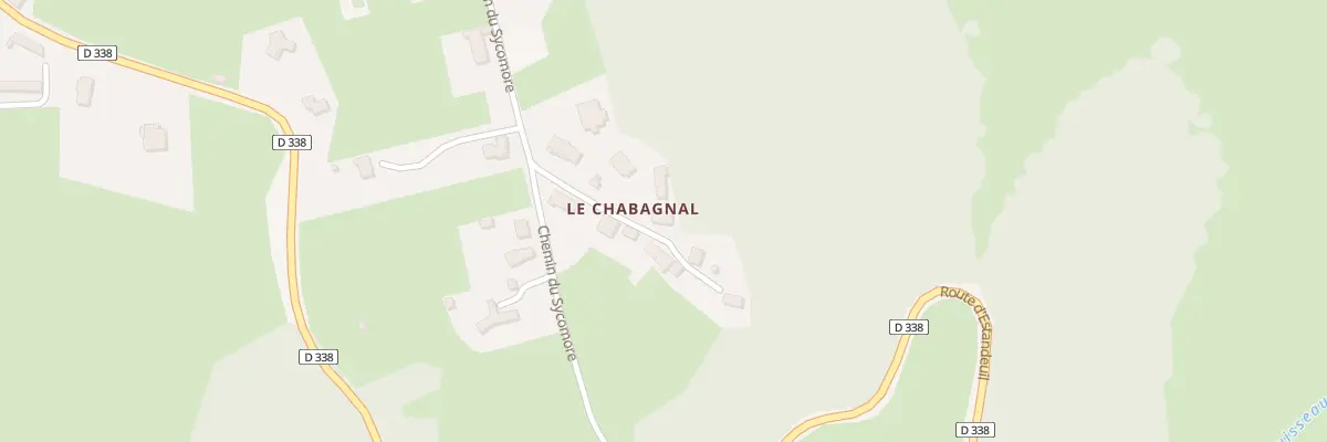 Plan du 5239 Le Chabagnal à Estandeuil