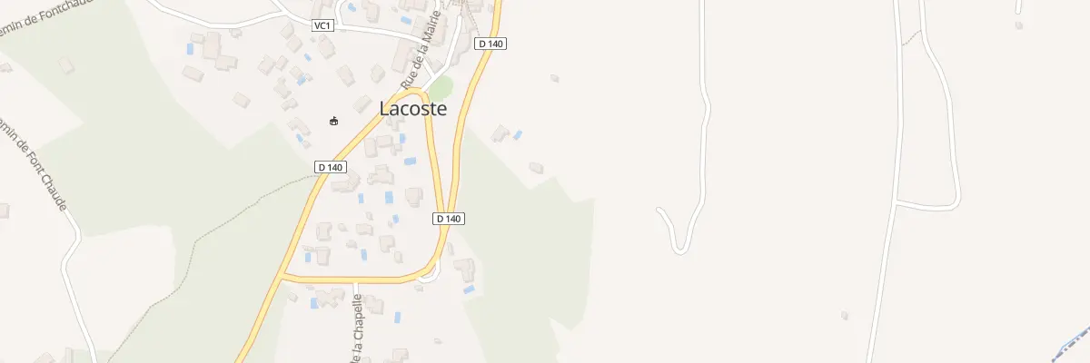Plan du 5063 La Condamine à Lacoste