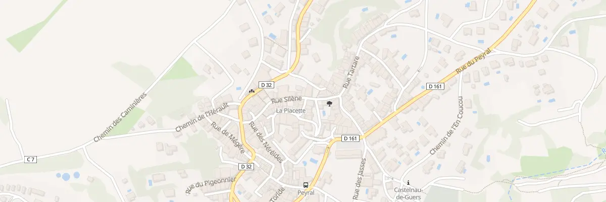 Plan du 7 Rue Silène à Castelnau-de-Guers