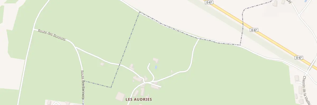 Plan du 13 Rue des Audries à Creuzier-le-Neuf