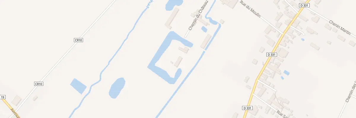 Plan du 3 Che du Chateau à Valravillon
