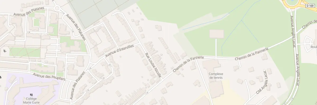 Plan du 24 Rue Louise Nicolle à Saint-Amand-les-Eaux