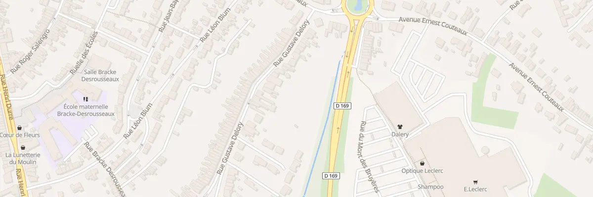 Plan du 94 Rue Gustave Delory à Saint-Amand-les-Eaux