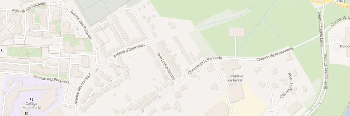Plan du 18 Rue Louise Nicolle à Saint-Amand-les-Eaux