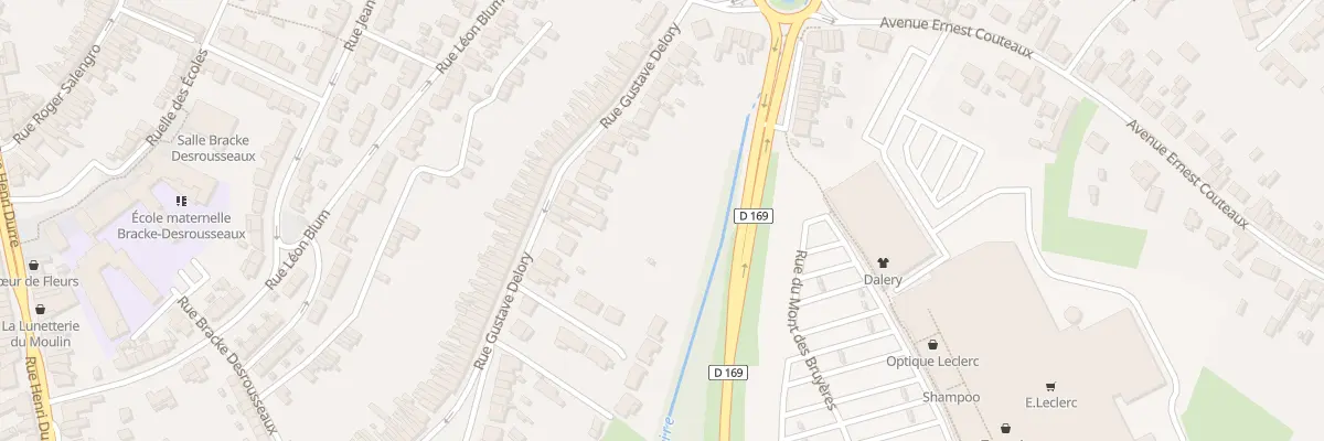 Plan du 92 Rue Gustave Delory à Saint-Amand-les-Eaux