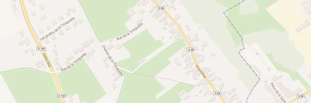 Plan du 770 Grand Rue à Maulde