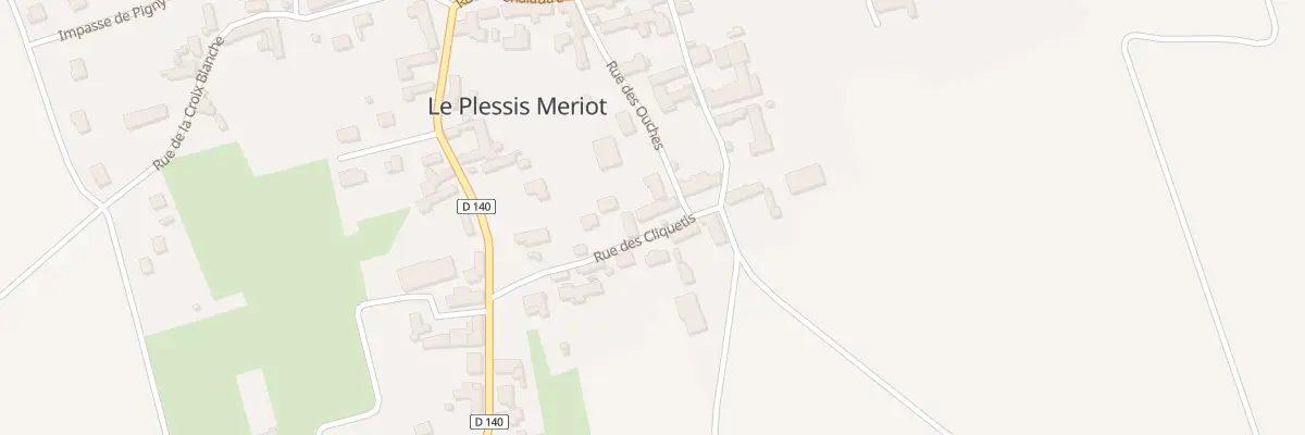 Plan du 7 Rue des Cliquetis au Mériot