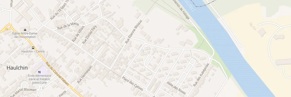 Plan du 19 Rue des Cerisiers à Haulchin