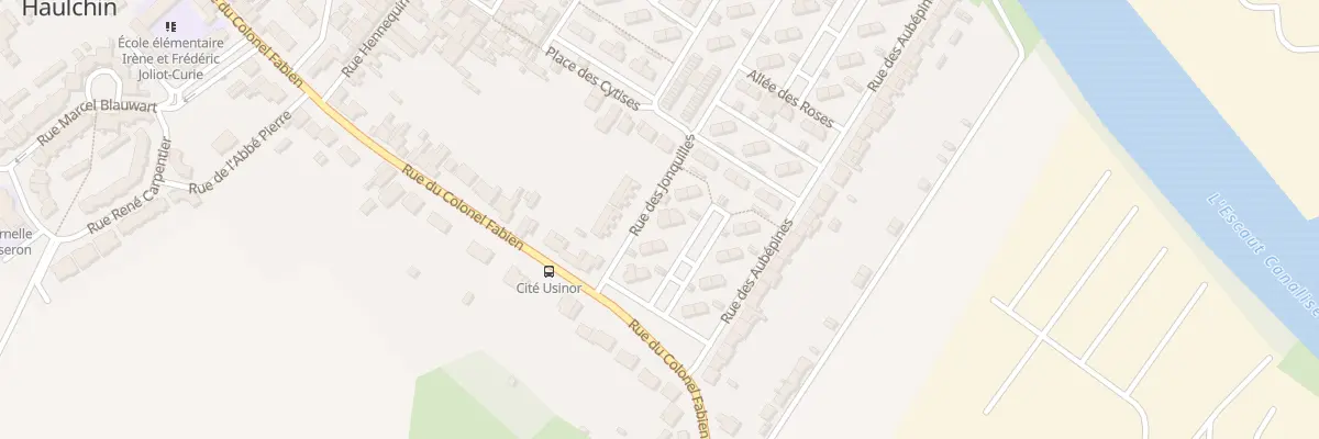 Plan du 6 Rue des Jonquilles à Haulchin