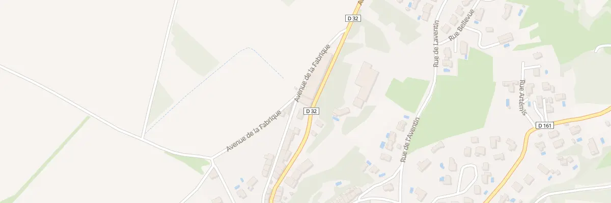 Plan du 3 Av de la Fabrique à Castelnau-de-Guers