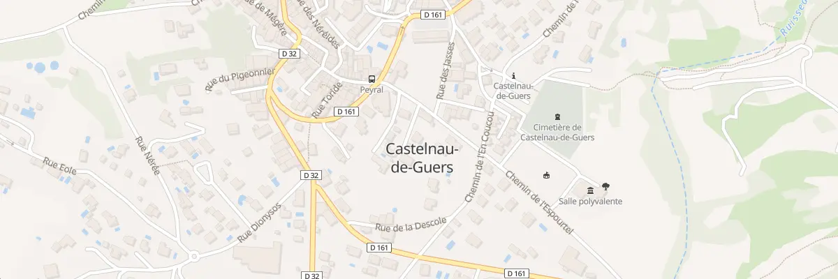 Plan du 3 Imp du Mas à Castelnau-de-Guers