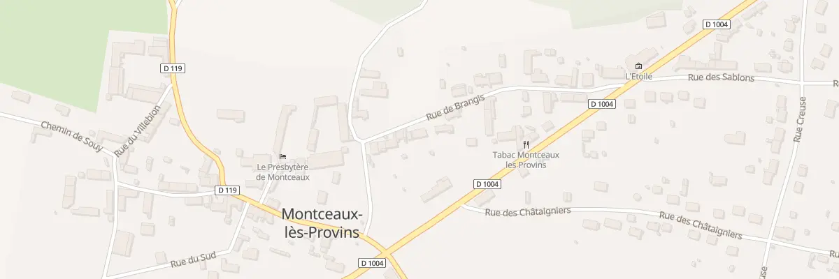 Plan du 12 Rue de Brangis à Montceaux-lès-Provins