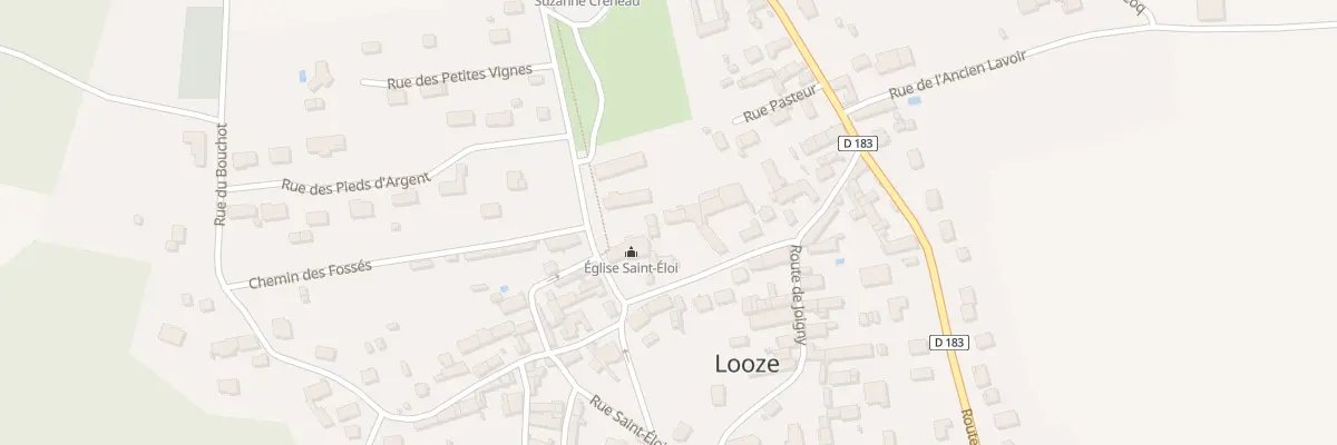 Plan du 12 Gr Grande Rue à Looze