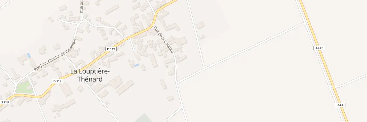 Plan du 9 Rue de la Couture à La Louptière-Thénard