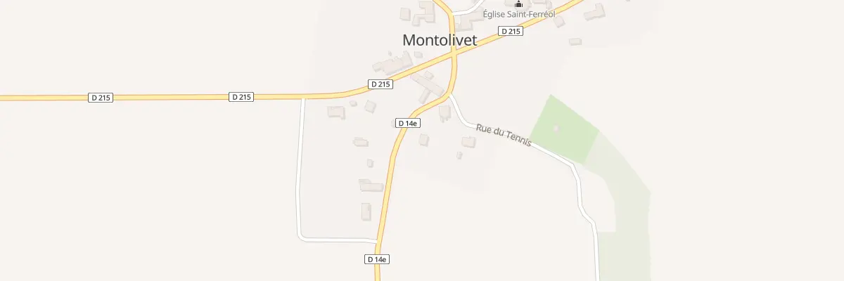 Plan du 6 Rue de la Chartreuse à Montolivet