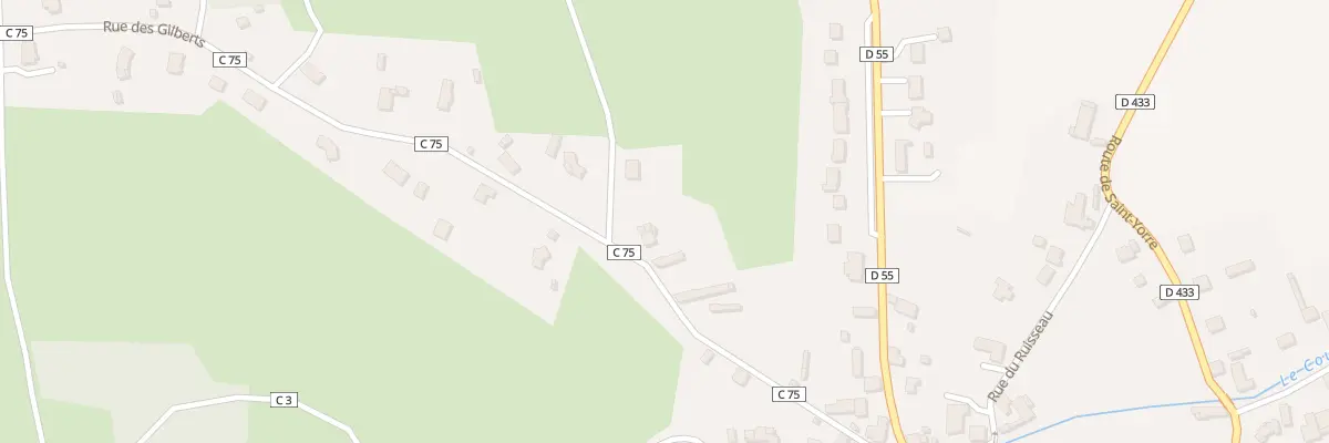 Plan du 14 Rue des Gilberts à Saint-Priest-Bramefant