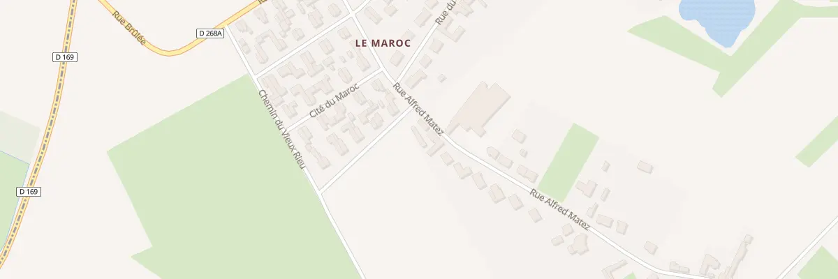Plan du 55 Rue Alfred Matez à Thun-Saint-Amand