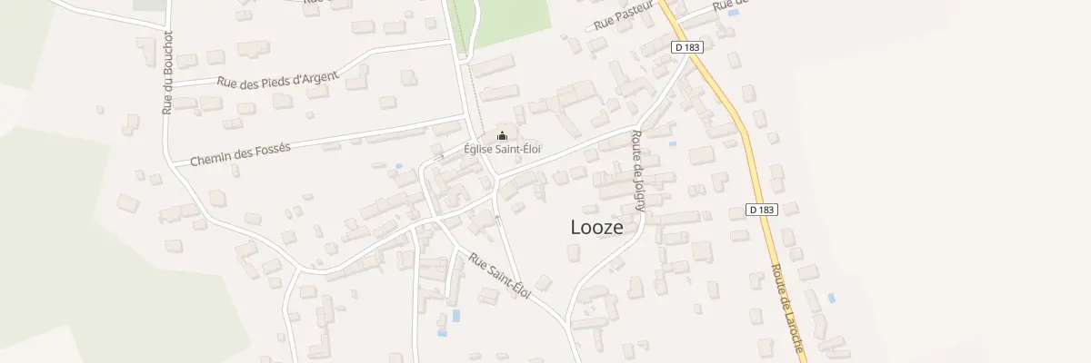 Plan du 7 Gr Grande Rue à Looze