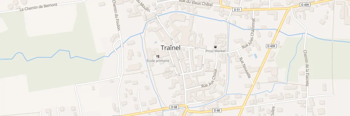 Plan du 27 Rue Saint Antoine à Traînel