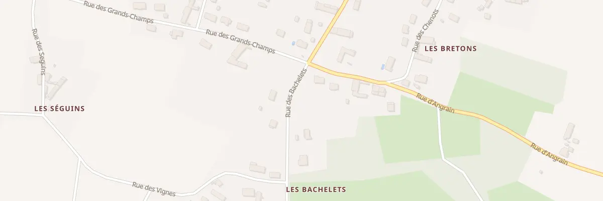 Plan du 3 Rue des Bachelets à Lindry